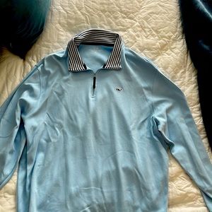 Never worn vineyard vines zipper sweater